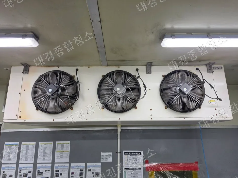 부평 식품공장 유니트쿨러 청소 업체 분해세척 후 시운전까지 원스톱 서비스