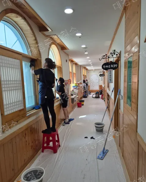 부평 유치원청소 폐기물 처분부터 공간 분진 제거까지