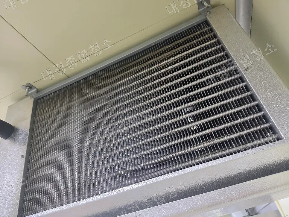 청라 육가공 공장 유니트쿨러 냉난방기 분해세척 청소 비용