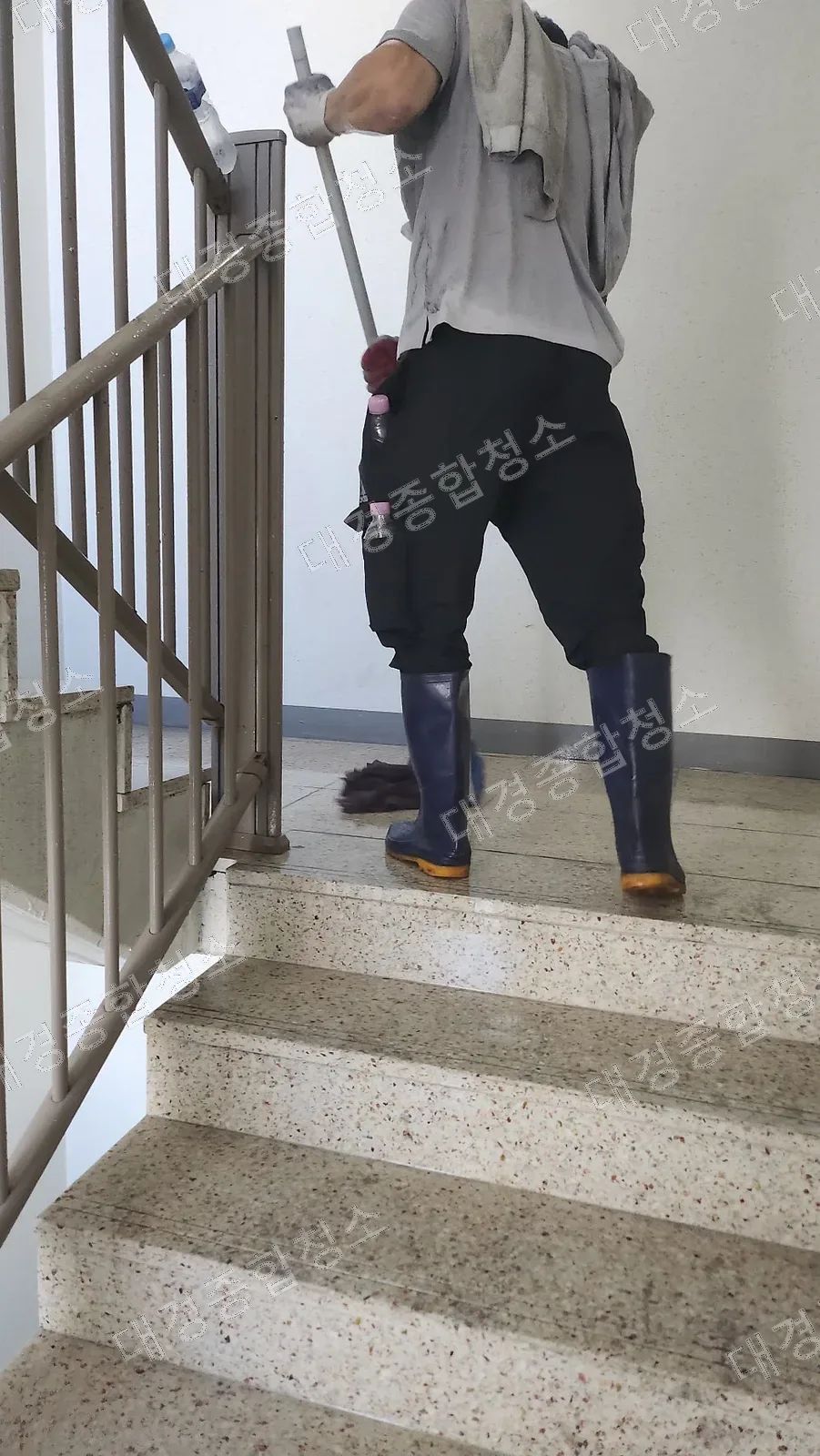 아파트 공용부 그을음 제거 후기 복도 화재피해 복구 업체[청라제일풍경채]