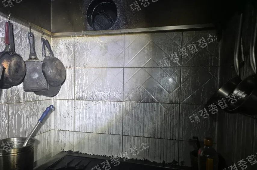 광명 화재청소 업체 이자카야 술집 상가 화재복구 비용