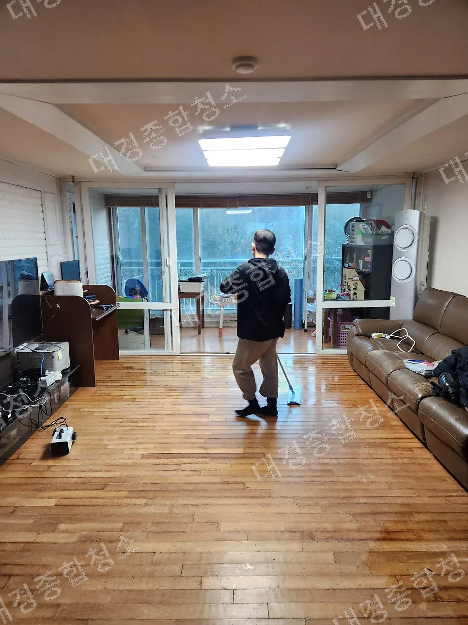 부평 침수청소 가격 구축 아파트 침수현장 청소 방법