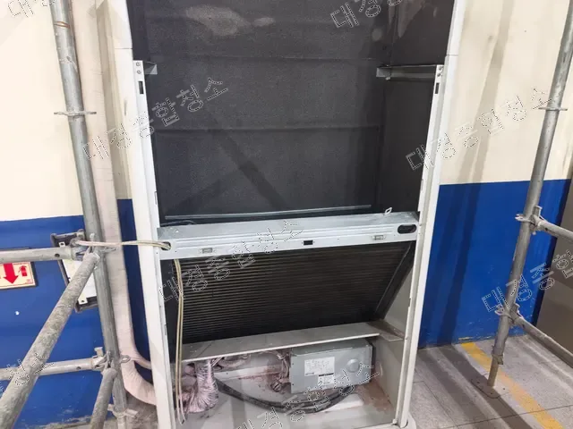 청소 후 에어컨 내부