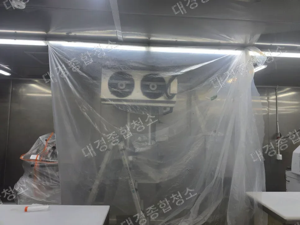 화성 유니트쿨러 청소 업체, 송풍팬뿐 아니라 내부 찌든 때와 분진까지 완전 제거