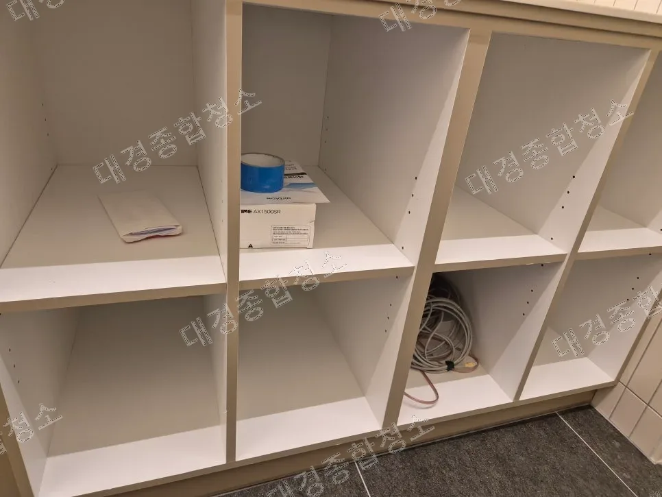송도 상가 준공청소 카페 오픈 전 공사 분진 및 흔적 제거