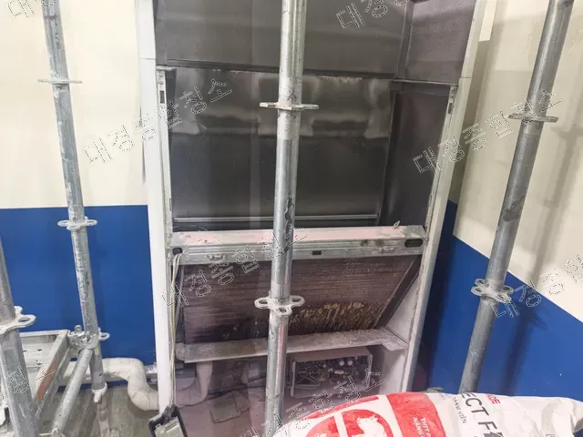 에어컨 내부 오염 상태