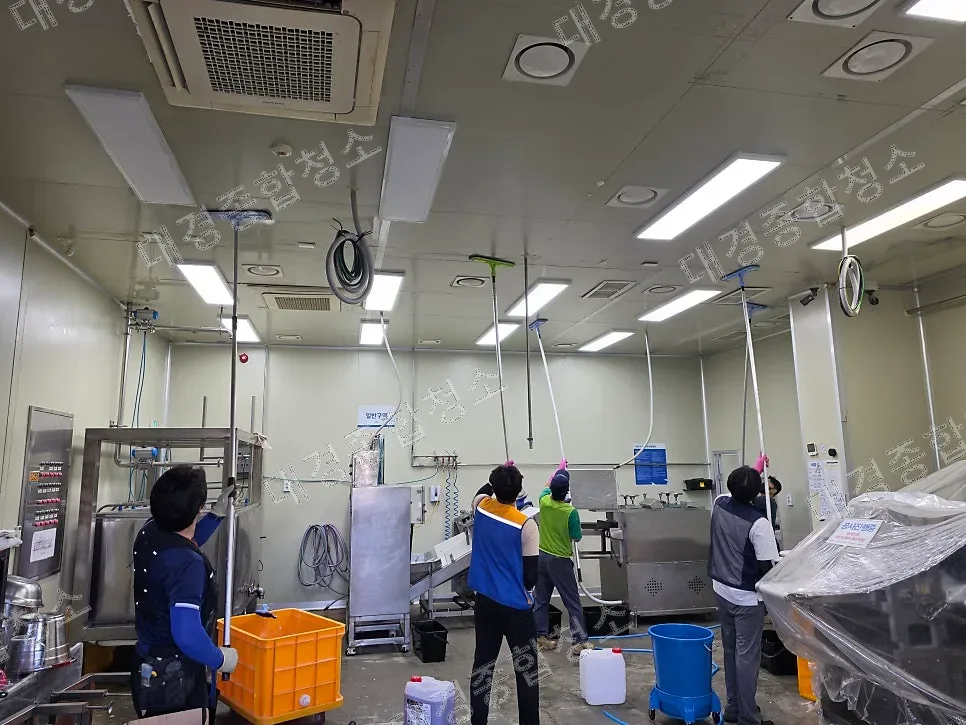 주안 식품공장 해썹청소 비용 HACCP 기준에 맞춘 꼼꼼한 청소 업체