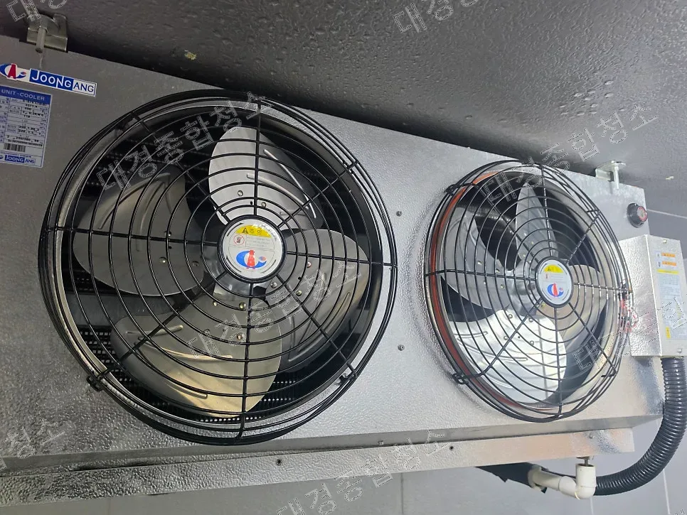 화성 유니트쿨러 청소 업체, 송풍팬뿐 아니라 내부 찌든 때와 분진까지 완전 제거