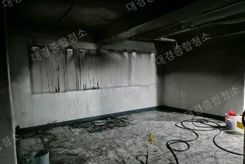 논현동 상가 화재청소 비용 학원 화재복구 업체