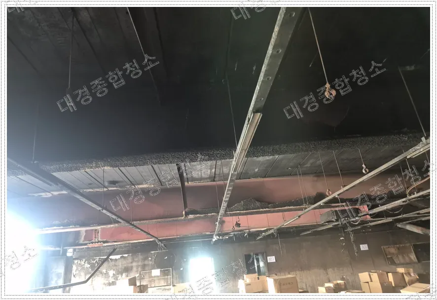 인천 화재청소 전문 업체 직접 피해입은 공장 철거부터 원상 복원 후기