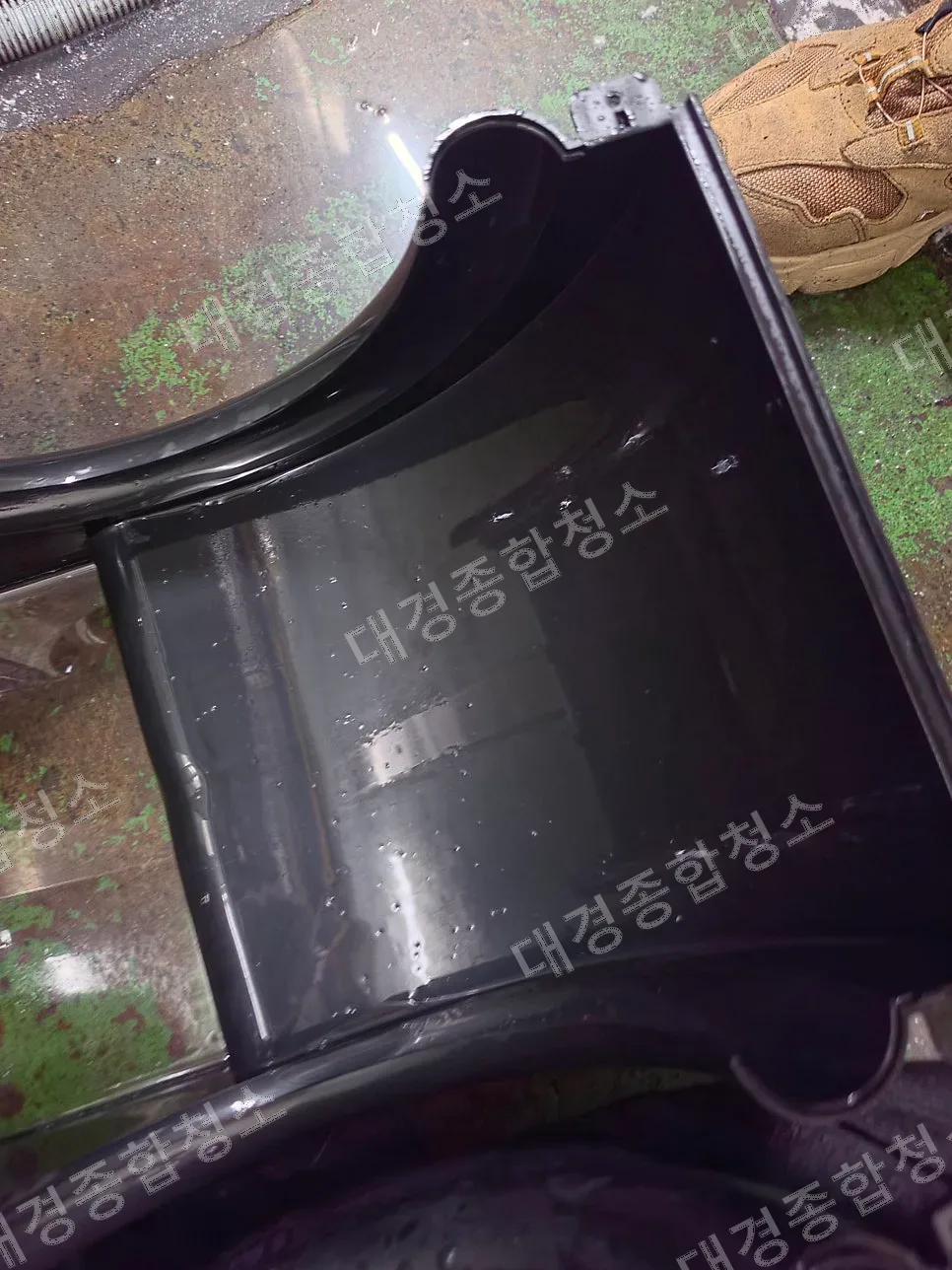 업소용 스탠드 에어컨 분말 소화기 오염 분해청소 방법