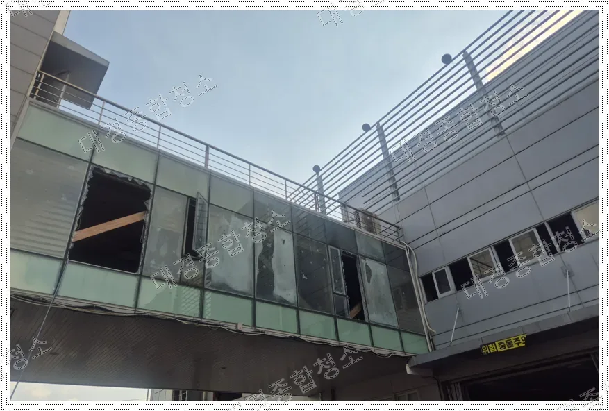 인천 화재청소 전문 업체 직접 피해입은 공장 철거부터 원상 복원 후기