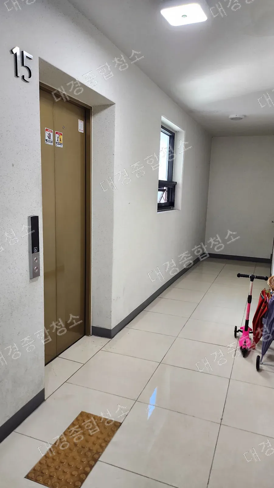 아파트 공용부 그을음 제거 후기 복도 화재피해 복구 업체[청라제일풍경채]