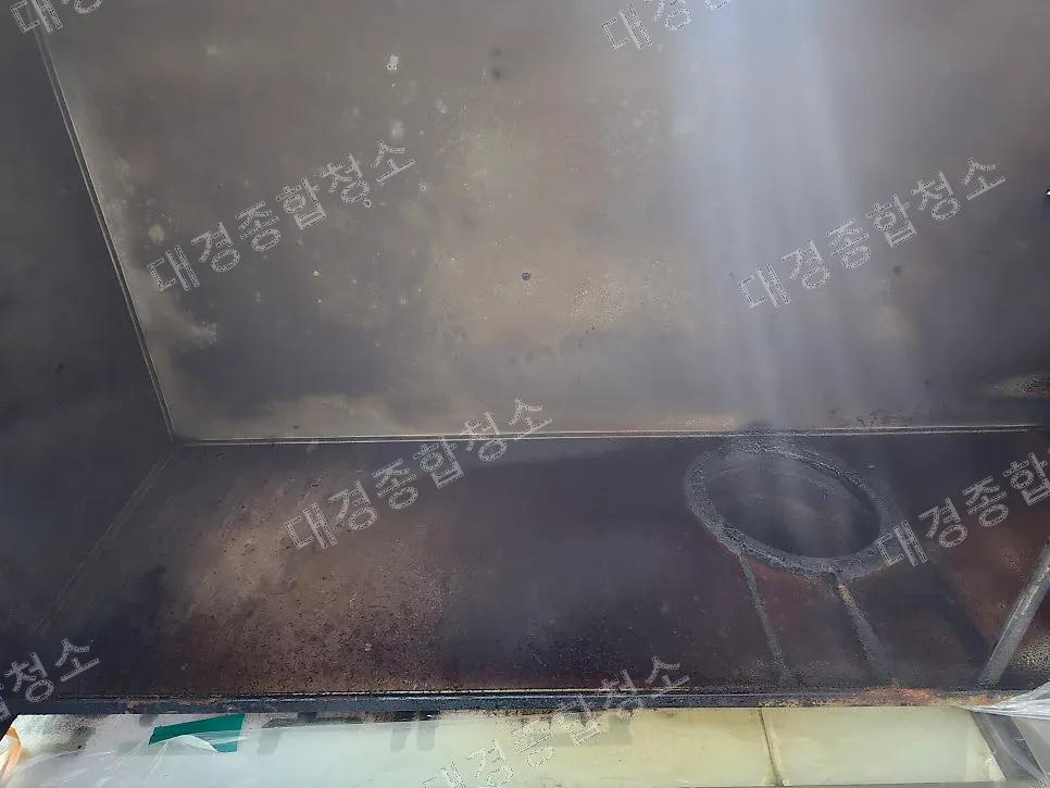 남동구 간석동 주방후드청소 재질에 따른 기름때와 탄 자국 제거 과정