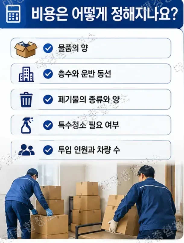 유품정리 특수청소｜정의부터 절차와 비용까지