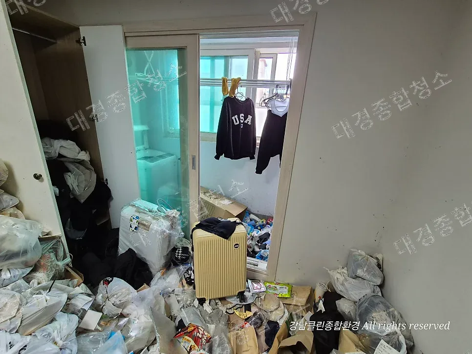 부평 쓰레기집청소 업체 악취와 오염 깔끔한 복원 현장