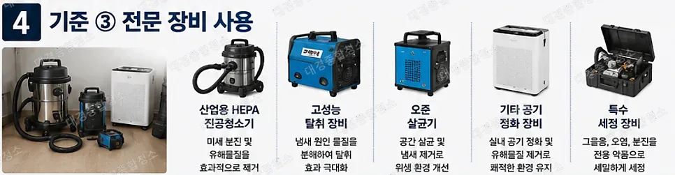 간접 화재청소업체 선정 시 알아야 할 기준 네 가지