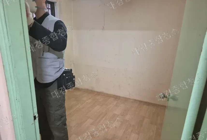 주안 쓰레기집청소 비용 반지하 철거 후 냄새 및 악취제꺼까지 진행